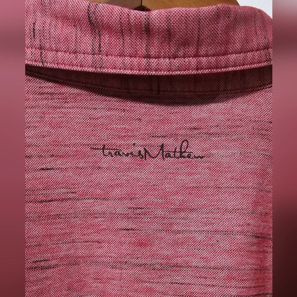 Travis Mathew Tender Hooligan Golf Polo | Heather Scooter | Size M - Picture 4 of 7